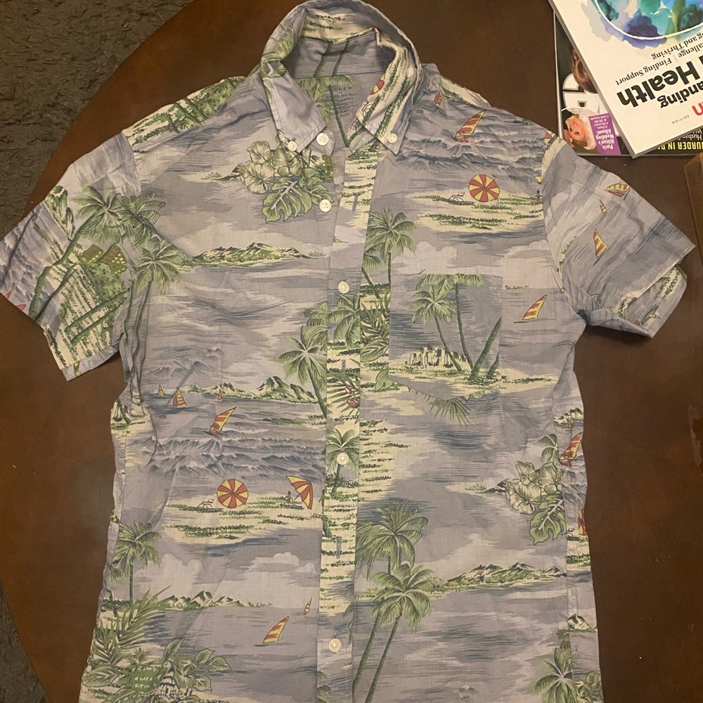 J crew button up